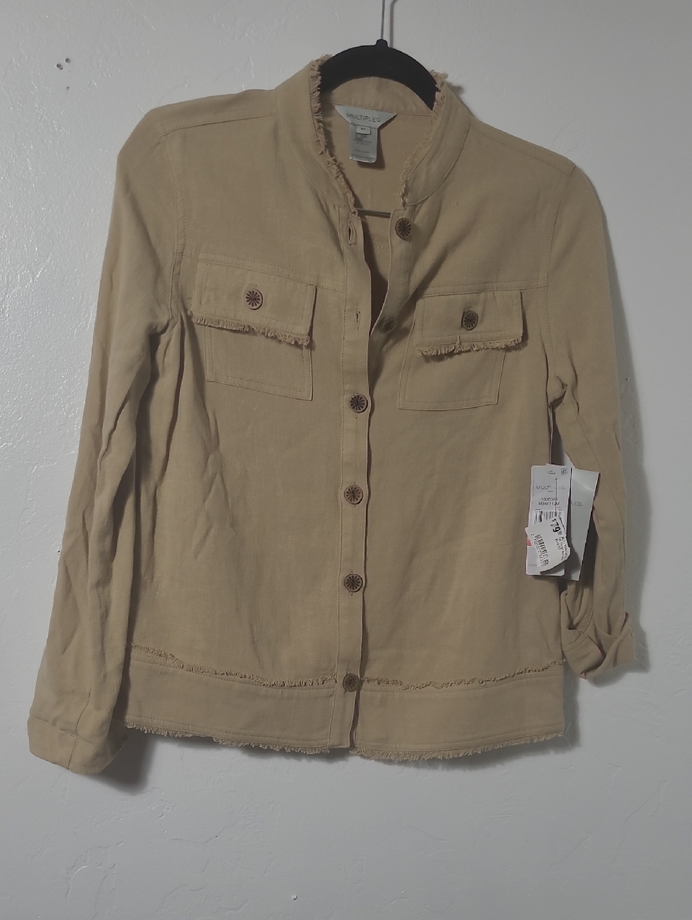 Multiples Linen Jacket
